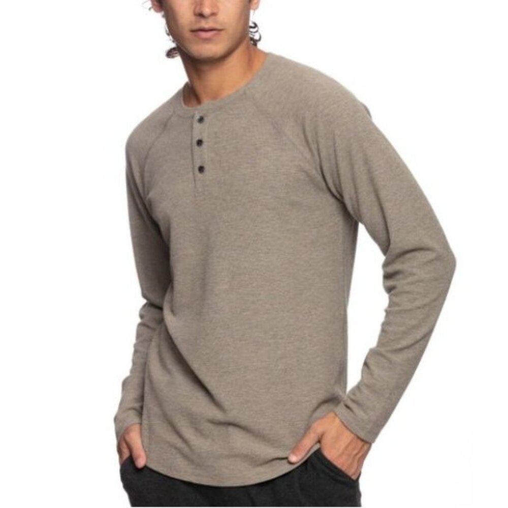 FUNDAMENTAL COAST andy henley long sleeve shirt size M